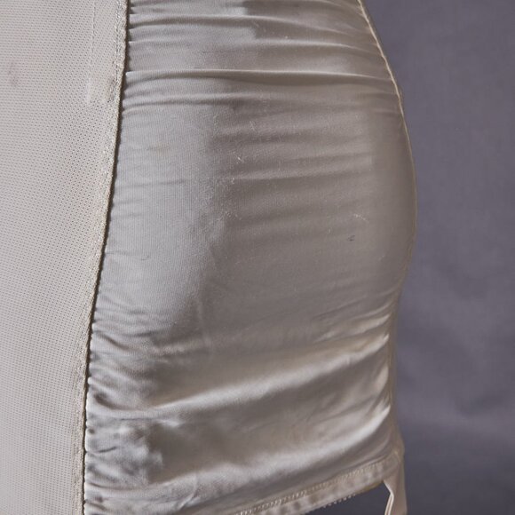 Vintage 1950s Zip Up Boned Girdle Shape Wear